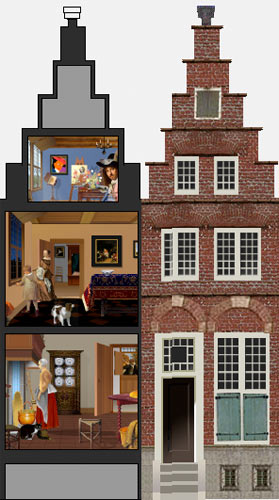 Dollhouse cutaway