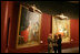 Mrs. Laura Bush tours the Marie Antoinette Exhibit at The Grand Palais Sunday, June 15, 2008, in Paris.