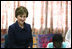 Mrs. Laura Bush visits with young patients at Maputo Central Pediatric Day Hospital Wednesday, June 27, 2007, in Maputo, Mozambique. “It is terrific to be here at the Pediatric Day Hospital; I was thrilled to see the beautiful artwork that the children created to express their ideas and feelings, and I enjoyed meeting the mothers of those children in the Positive Tea support group,” said Mrs. Bush to the press during her visit to the hospital. “The positive Tea support group is a great opportunity for mothers to come together and discuss their concerns and questions.”