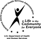 Iron Man Logo: U.S. Dapartment of Health and Human Services, Substance Abuse and Mental Health Services Administration, a life in the community for everyone