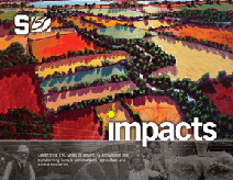 Impacts magazine cover art