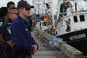 Federal Officers ensure coordinated Mexican shrimp boat departure