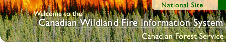 Welcome to the Canadian Wildland Fire Information System