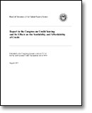 Report to the Congress on Credit Scoring and Its Effects on the Availability and Affordability of Credit