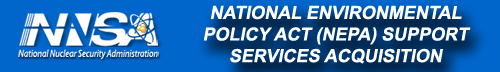 National Nuclear Security Administration Service Center Banner