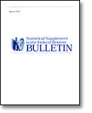 Statistical Supplement to the Federal Reserve Bulletin cover