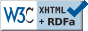 Valid XHTML + RDFa