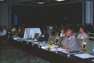 Photograph of people in the meeting room