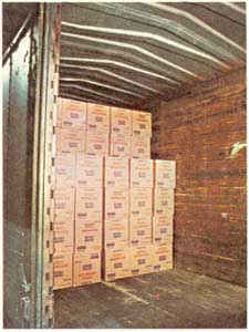 photo of stacked cartons