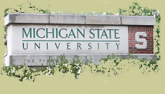 Michigan State University marker image link to MSU main page