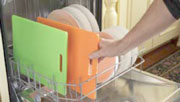 cutting boards placed in dishwasher