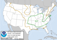 Current Day 2 Convective Outlook graphic and text