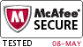 HACKER SAFE certified sites prevent over 99.9% of hacker crime.