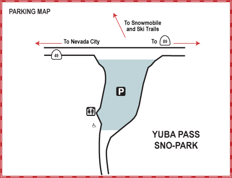 Yuba Pass Parking Map