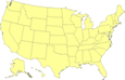 National U.S. map