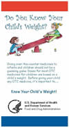 Do You Know Your Child's Weight?