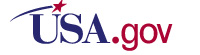 Link to USA.gov, The U.S. government's Official Web Portal