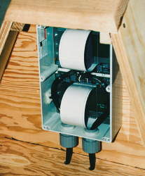 Wooden Housing for Dual Guidance Antenaes