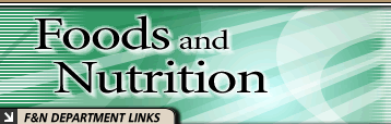 foods and nutrition