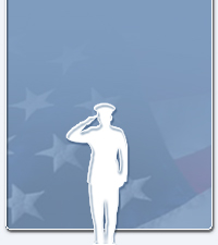 Image of Saluting Soldier
