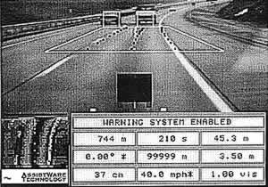 Lane Tracking System Illustration.