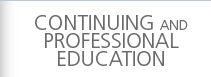 Continuing and Professional Education