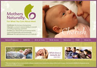 Mothers Naturally web page