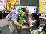 Neil visits a Headstart class at Kaahumanu Elementary School.  Neil was instrumental in winning a significant funding increase for Head Start this year to help meet increasing costs for the pre-school program across the country