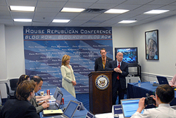 Congressman Brady participates in GOP Conference Blog Row with Congresswoman Blackburn and Congressman Goode