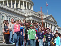 Congressman Brady's office welcomes Kirbyville Junior High School Students to Washington, D.C.