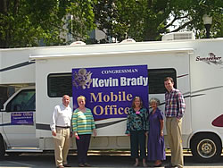 Congressman Brady and his staff launch the Mobile District Office with stops in 11 communities