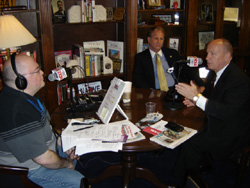 Congressman Brady talks with Dominick Brascia KOLE AM 1340's "Morning Blend" host in Washington.  