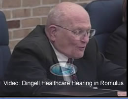 Video: Dingell Healthcare Hearing in Romulus