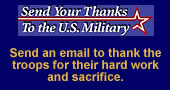 Send and email Thanks to our troops!