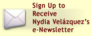 Sign Up to Receive Nydia Velázquez's Newsletter