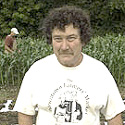 Greg Cox standing in vegetable field