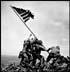 planting flag, Iwo Jima