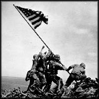 Planting Flag at Iwo Jima