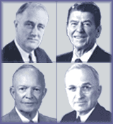 montage image of FDR, Truman, JFK