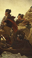 Washington crossing the Delaware, detail