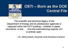 OSTI–Born as the DOE Central Files.  Link to larger image.