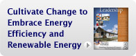 Cultivate Change to Embrace Energy Efficiency and Renewable Energy