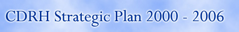CDRH Strategic Plan 2000 - 2005