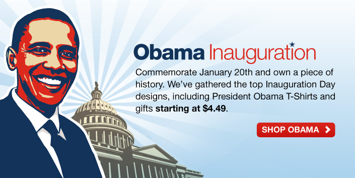 Obama Inauguration T-Shirts & Gifts