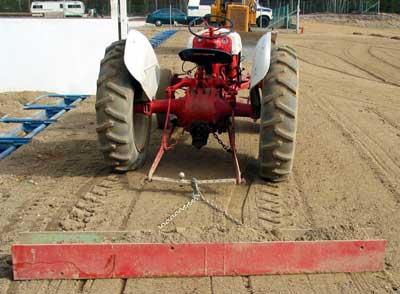 Photo 2. Tractor involved in incident, NJ State Police photo.