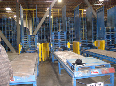 Exhibit #3. View of the pallet stacker involved in the incident.