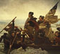 painting of Washington crossing Delaware