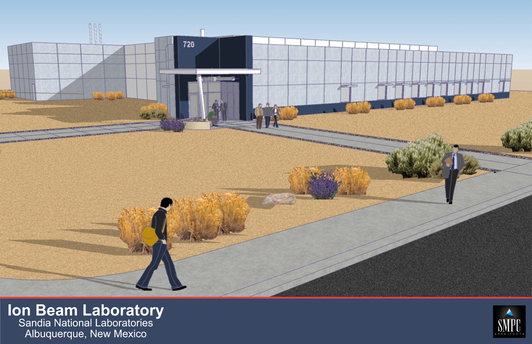 artist's rendering of Sandia's future IBL facility