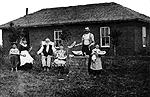 Kern family sod house