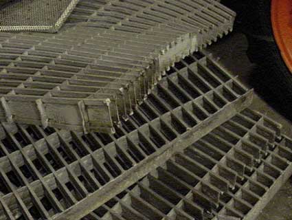 Figure 2 - Sections of the grating